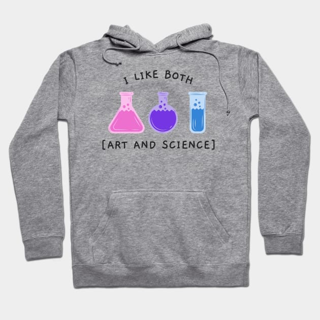 Art and Science Hoodie by monoblocpotato